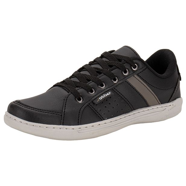 Sapatênis Masculino Jobber - 019 PRETO/CINZA 37