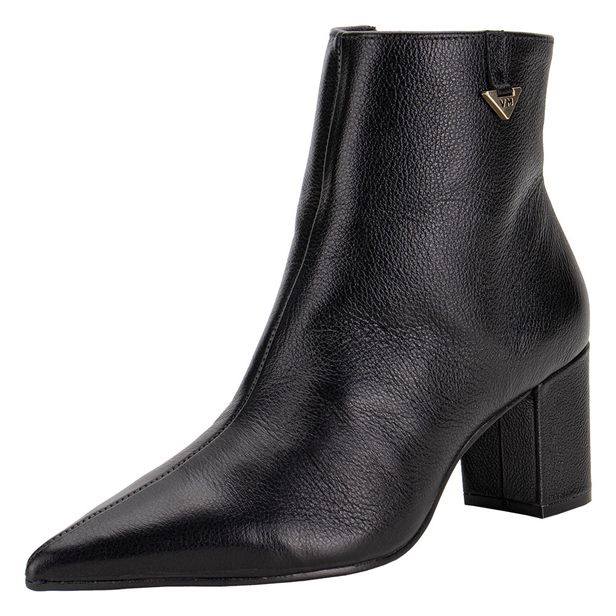 Bota Feminina Cano Baixo Via Marte 236003 PRETO 34