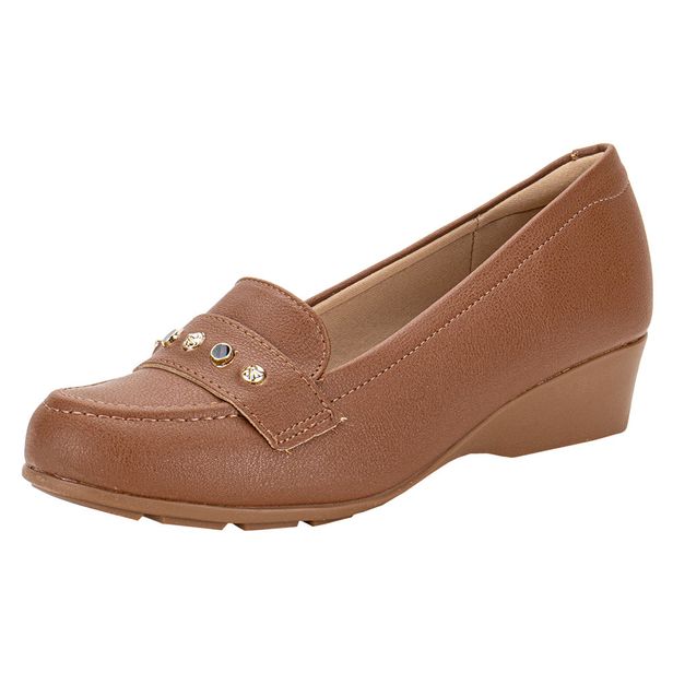 Sapato Feminino Anabela Modare 7014296 CHOCOLATE 34