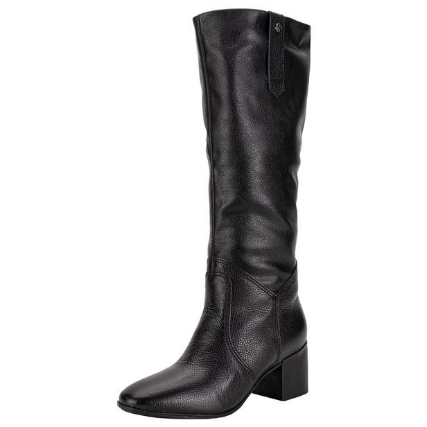 Bota Feminina Cano Alto Bottero - 314281 PRETO 01 35