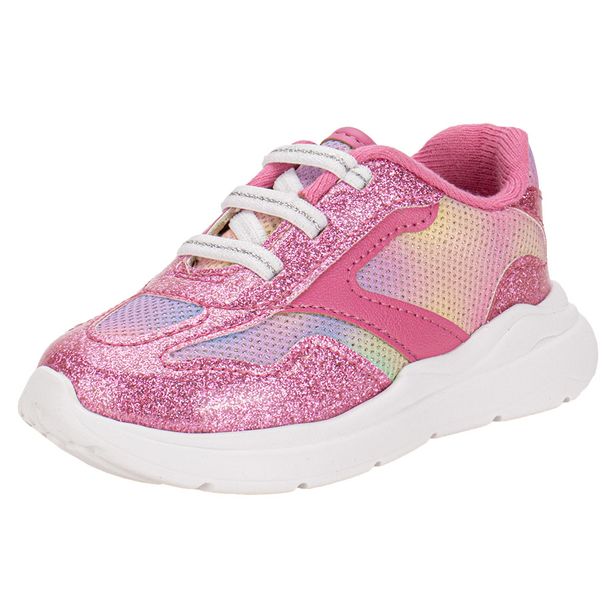 Tênis Infantil Feminino Baby  Molekinha 2738102 ROSA 17