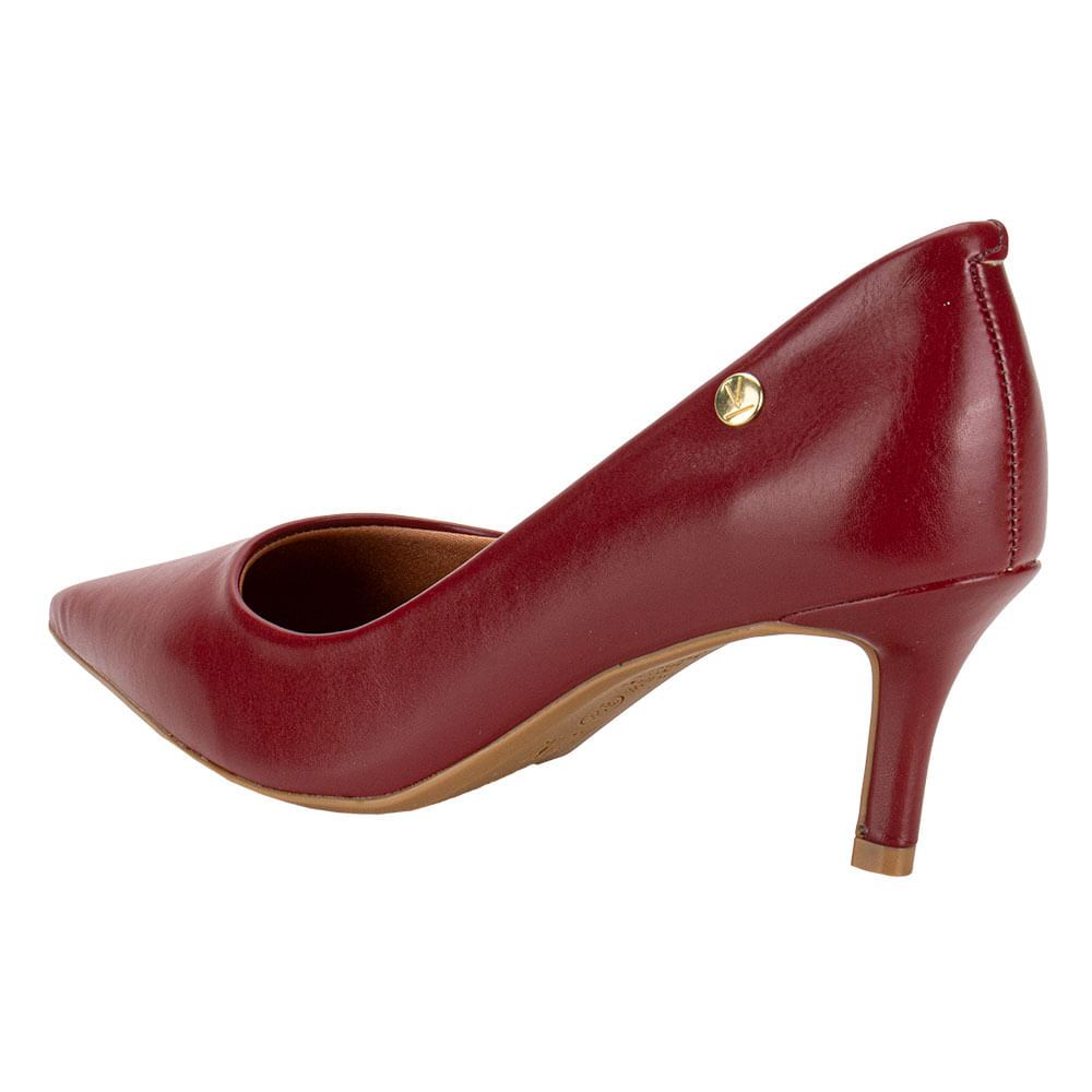 Tenis Fashion Tenis Veludo Vizzano Vinho Scarpin Feminino Scarpin