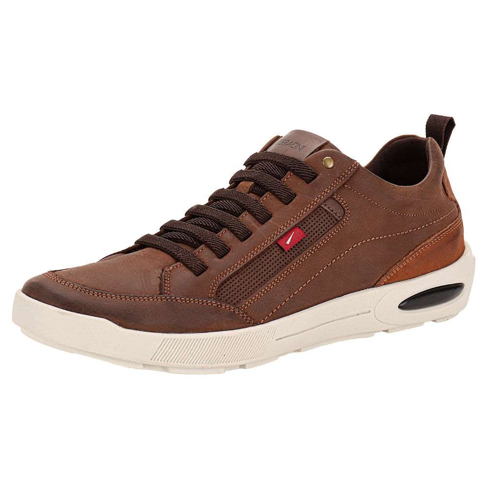 Sapatênis Masculino Pulse Ferracini 2271 CHOCOLATE | Clovis Calçados