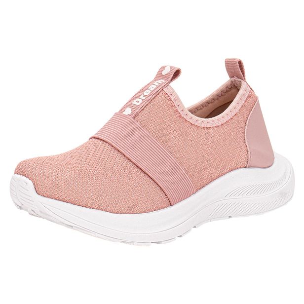 Tênis Infantil Feminino Slip On Kids Top 362TN ROSA 01 28