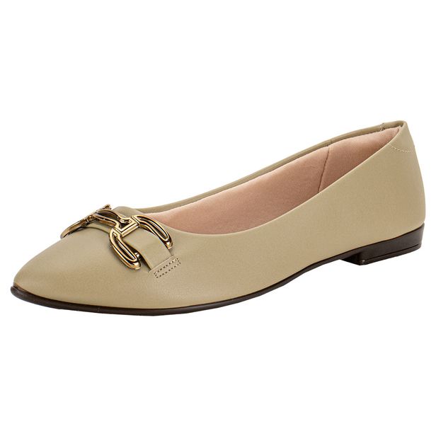 Sapatilha Feminina Flat Beira Rio 41361113 OLIVA 34