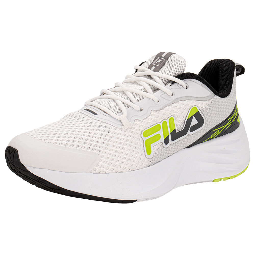 Tênis Masculino Racer Comet Fila F01R00118 BRANCO/VERDE 38