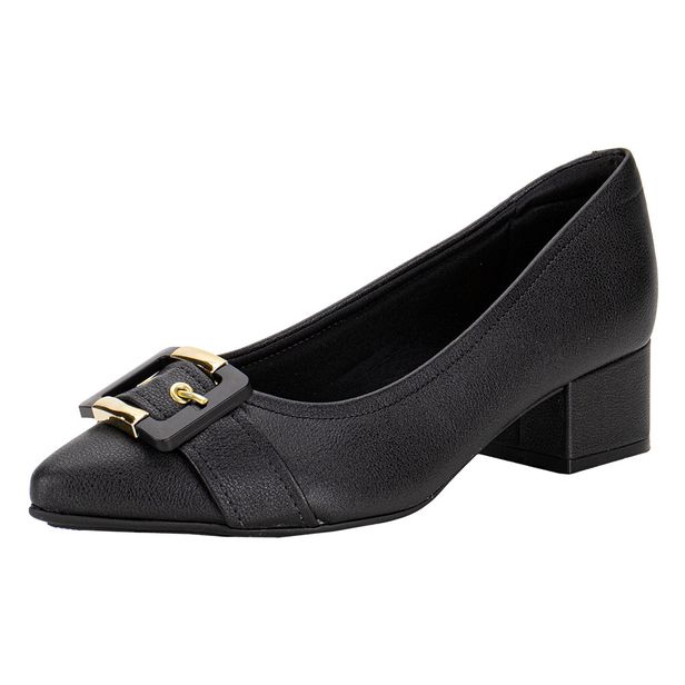 Sapato Feminino Salto Grosso Modare 7340133 PRETO 35