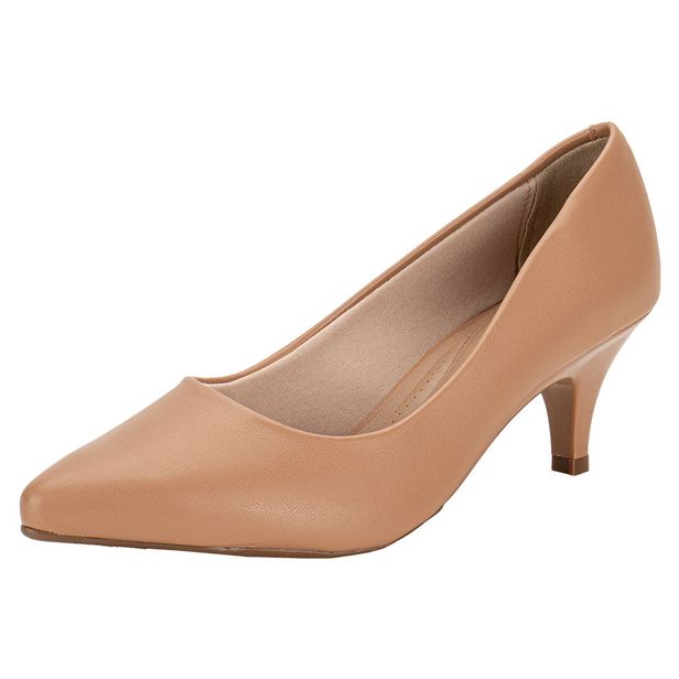 Scarpin Feminino Salto Fino Beira Rio 40761350 SALMÃO 34