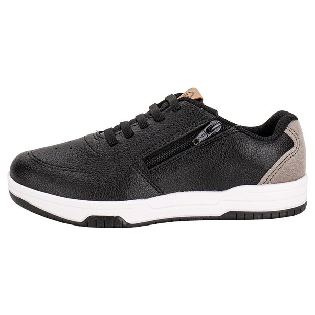 Sapatênis Infantil Masculino Molekinho 2852102 PRETO/CINZA 27