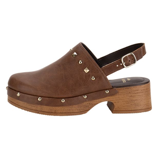 Sapato Feminino Salto grosso Dakota D0102 CAFÉ 33