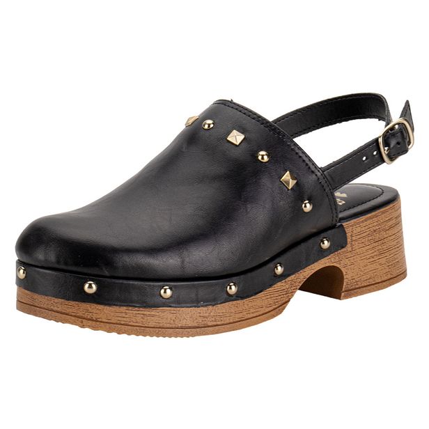 Sapato Feminino Salto grosso Dakota D0102 PRETO 35