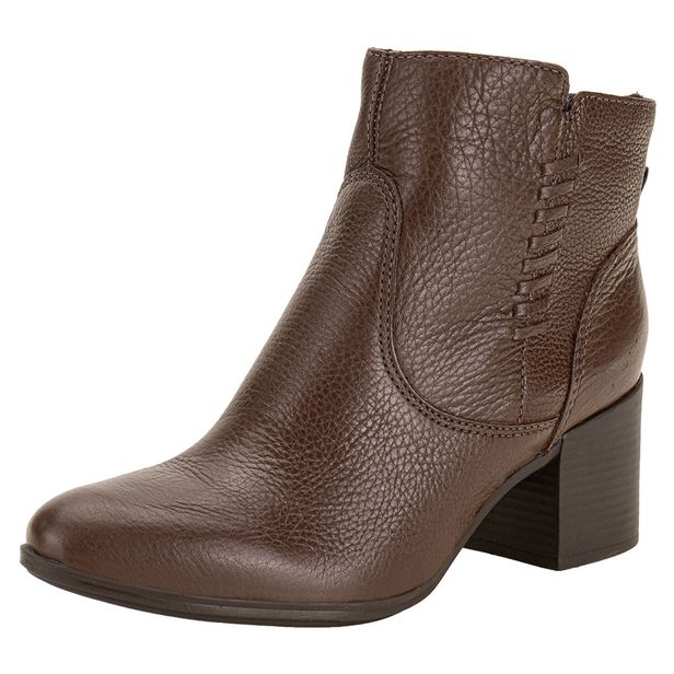 Bota Feminina Cano Baixo Bottero 346916 CAFÉ 34
