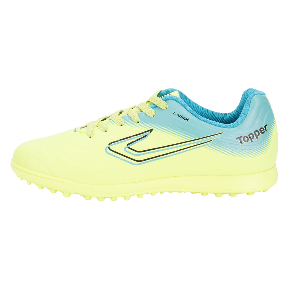Chuteira Society Forza III Topper TP0468 VERDE | Clovis Calçados