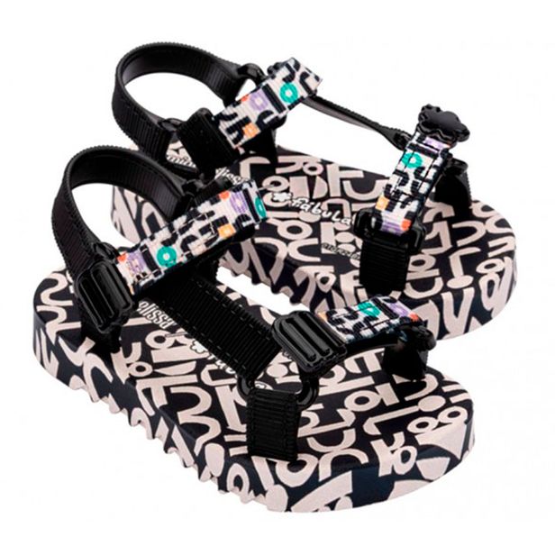 Mini Melissa Playtime + Fábula Infantil 35845 PRETO/BEGE 29