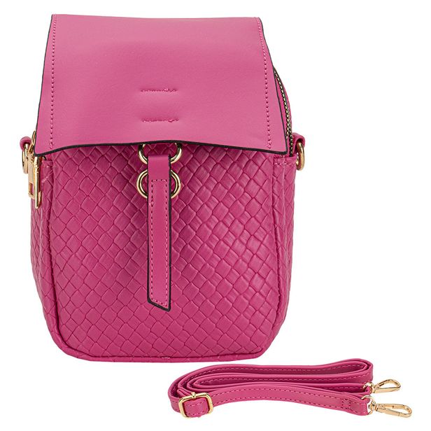 Bolsa Feminina Transversal Fuseco WBFT81004 PINK