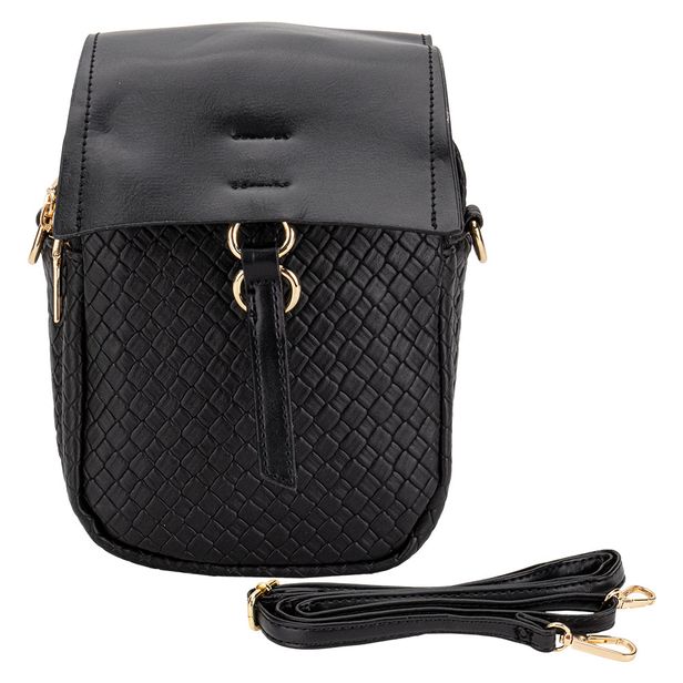 Bolsa Feminina Transversal Fuseco WBFT81004 PRETO