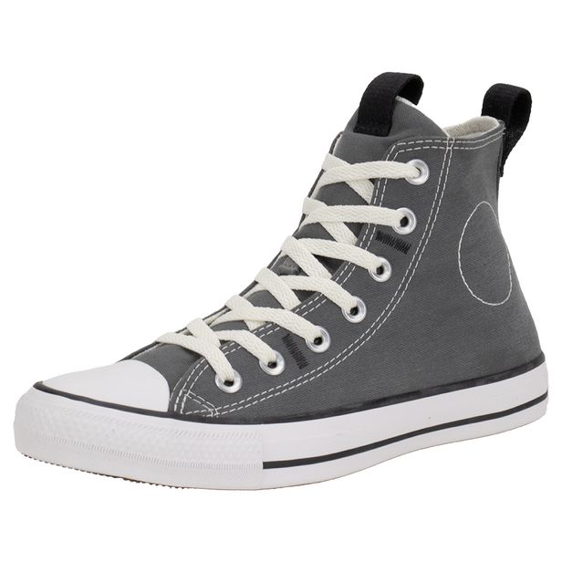Tênis Chuck Taylor All Star Cano Alto Converse CT1981 CINZA 35