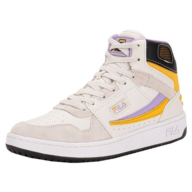 Tênis Masculino Acd Mid Fila F01L1115437 BRANCO/LILAS 37