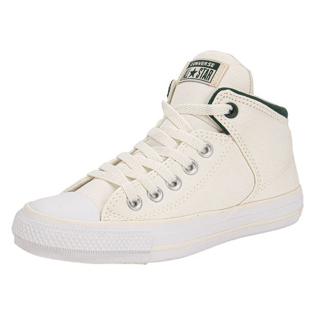 Tênis Chuck Taylor All Star High Street Mid Lux Sport Converse CT2937 BEGE/VERDE 34