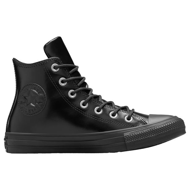 Tênis Chuck Taylor All Star Leather Women´s High Top Converse A12477C PRETO 34
