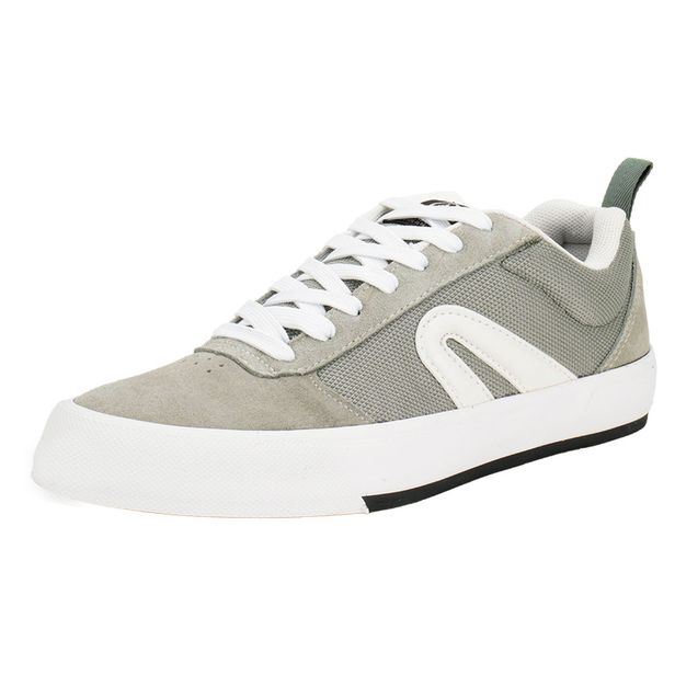 Tênis Masculino Casual Lord Rainha RA0380 CINZA/VERDE 38