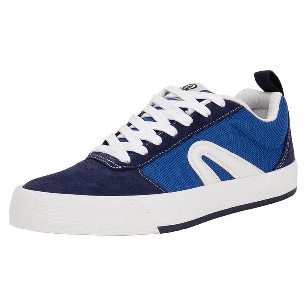 Tênis Masculino Casual Lord Rainha RA0380 AZUL/BRANCO 38