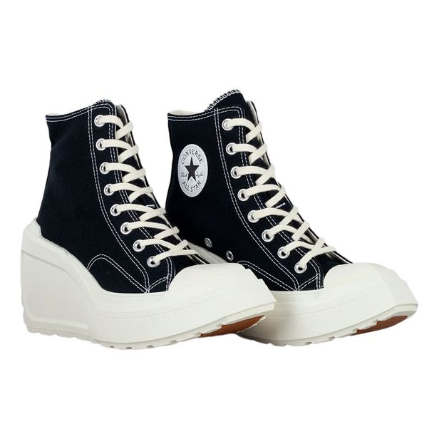Tênis Chuck 70 De Luxe Wedge Converse A06478C PRETO/BRANCO 35