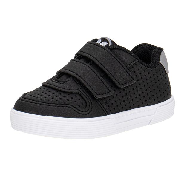 Tênis Infantil Masculino Baby Molekinho 2136173 PRETO/CINZA 19
