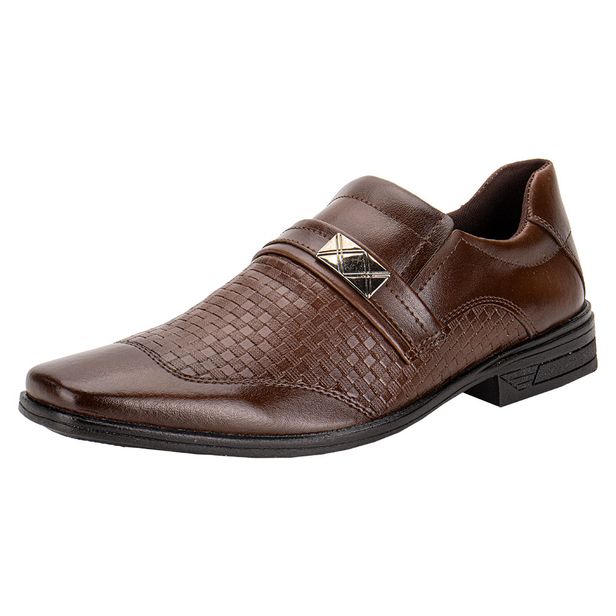 Sapato Masculino Social Bkarellus TR96 CAFÉ 38