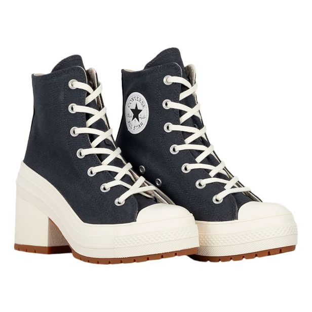 Tênis Chuck 70 De Luxe Heel Platform Shadow Wood Converse A09386C CINZA/BEGE 34