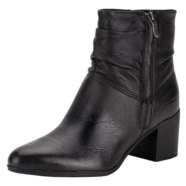 Bota Feminina Cano Baixo Bottero 346907 PRETO 34