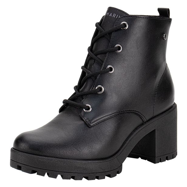 Bota Feminina Coturno Ramarim 2456121 PRETO 33