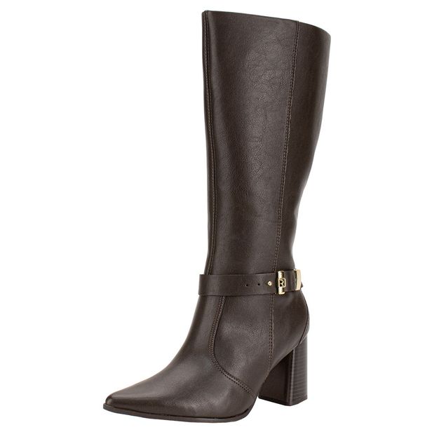 Bota Feminina Cano Alto Ramarim 2568131 CAFÉ 34