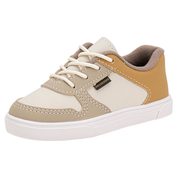 Tênis Infantil Masculino Baby Molekinho 2133176 BEGE 19
