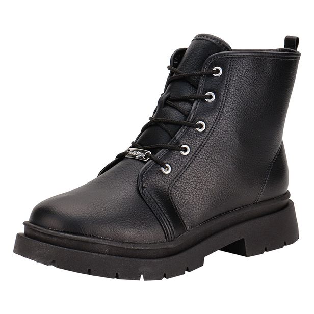 Bota Infantil Feminina Coturno Molekinha 2182100 PRETO 26