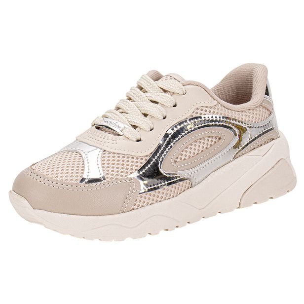 Tênis Infantil Feminino Molekinha 2571109 MARFIM 26