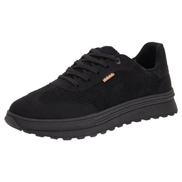 Tênis Feminino Casual Moleca 5809106 PRETO 34
