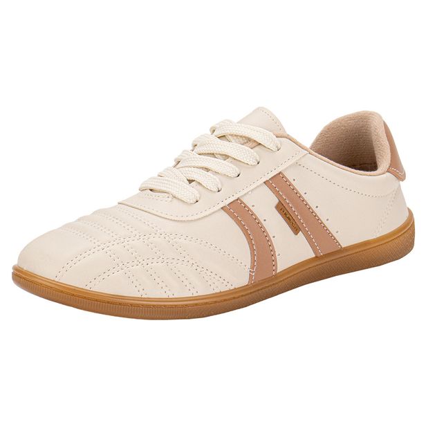 Tênis Feminino Casual Moleca 5605475 MARFIM 35