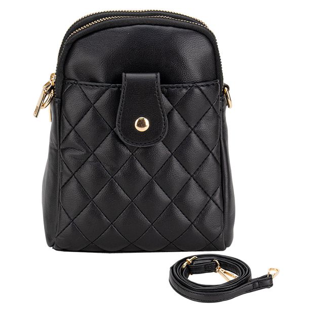 Bolsa Feminina Transversal Fuseco WBFT81007 PRETO