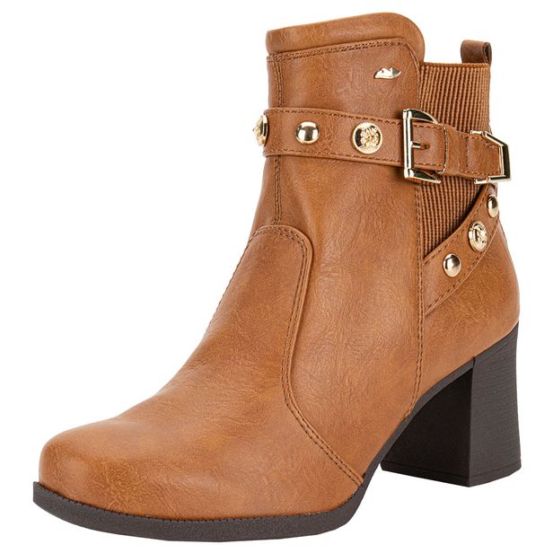 Bota Feminina Cano Baixo Dakota DA971 CARAMELO 34