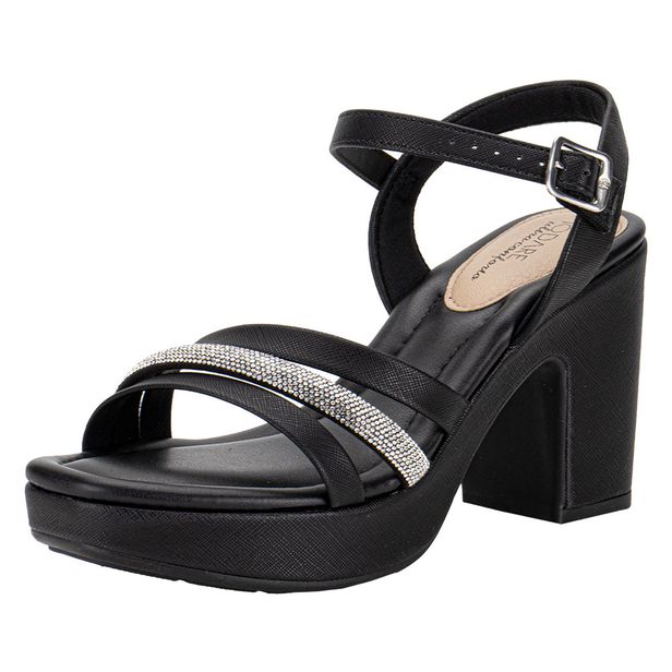 Sandália Feminina Meia Pata Modare 7203104 PRETO 34