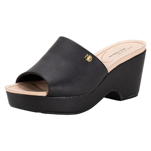 Tamanco Feminino Salto Grosso Modare 7137123 PRETO 01 34