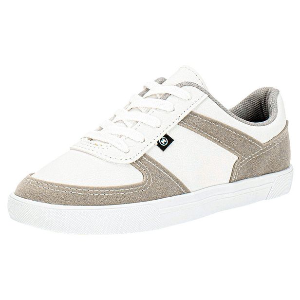Tênis Infantil Masculino Molekinho 2801168 BRANCO/CINZA 27