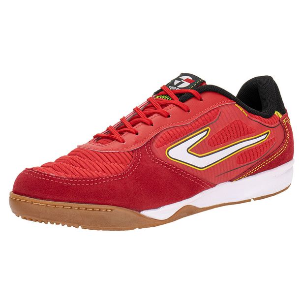 Chuteira Futsal Letra IV Topper TP0498 VERMELHO 40