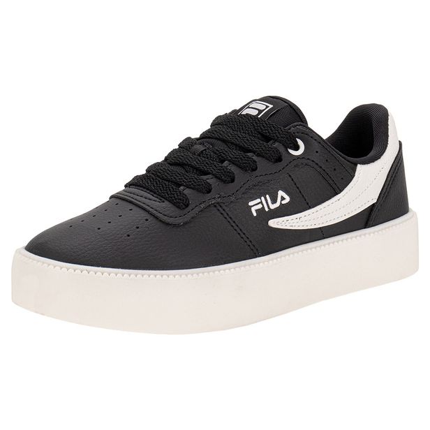 Tênis Feminino Original Fitness Bold Fila F02L00303 PRETO/BRANCO 33