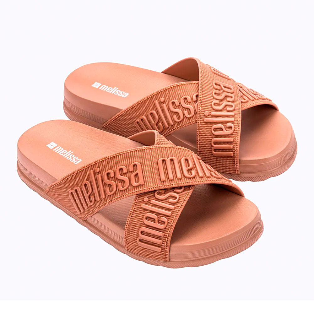 Melissa Cozy Slide M-Lover II 36118 CHOCOLATE | Clovis Calçados
