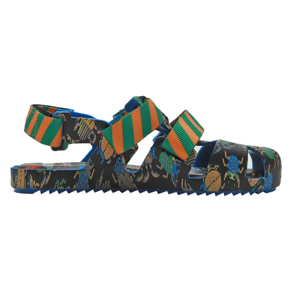 Mini Melissa Ioiô + Fábula Infantil 33769 PRETO/AZUL | Clovis Calçados