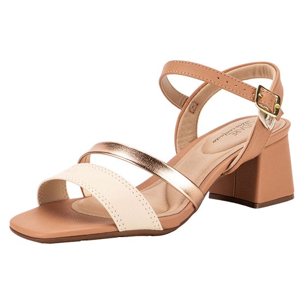 Sandália Feminina Salto Baixo Modare - 7172101 BRONZE 38
