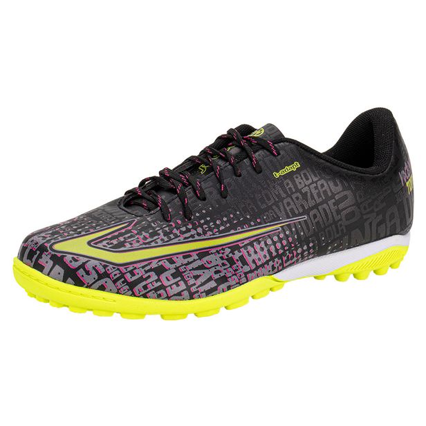 Chuteira Society Top Resenha Topper TP0485 PRETO/PINK 38