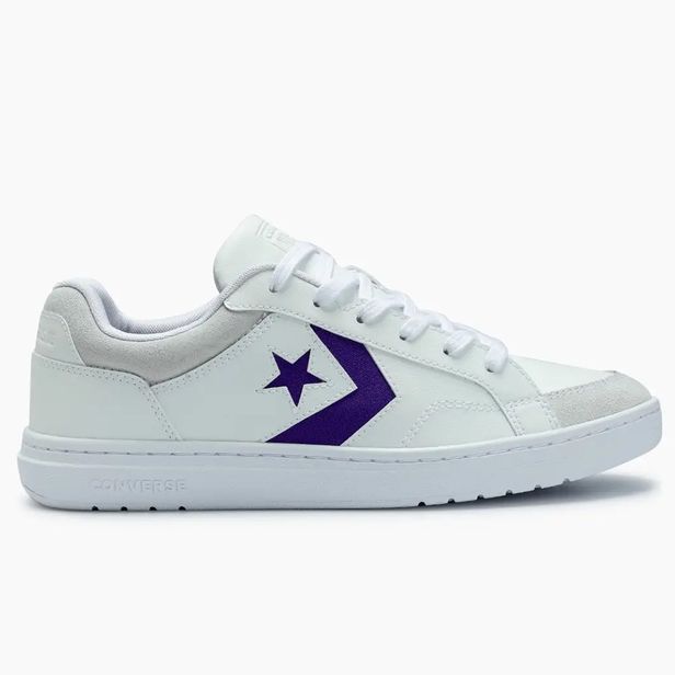 Tênis Pro Blaze Classic Crafted Colors Converse CO0564 BRANCO/ROXO 33